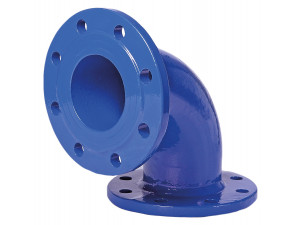 Double flanged bend Q PN 10/16 ductile